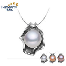 AAA 10-11mm Button Pearl Pendant Jewelry 3 Colors Freshwater Pearl Pendant